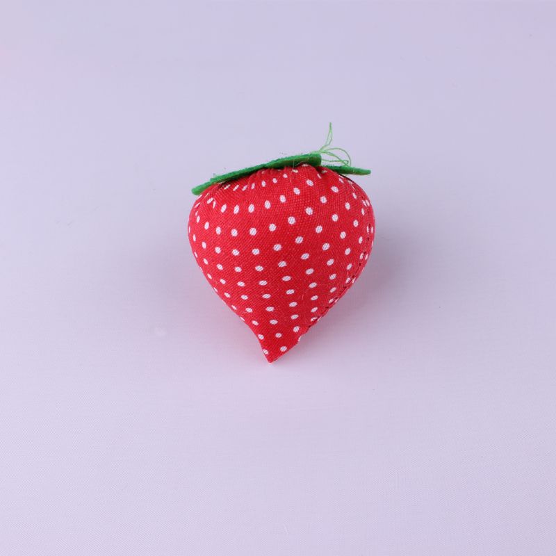 小草莓针插包彩虹快速针扎包DIY手工分线器刺绣理线器分号器白底实物图