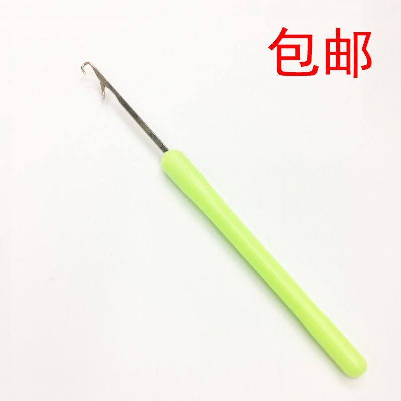 舌头钩针小钩针毛衣针毛线针带舌钩针鞋底舌勾针毛线工具钩针工具产品图