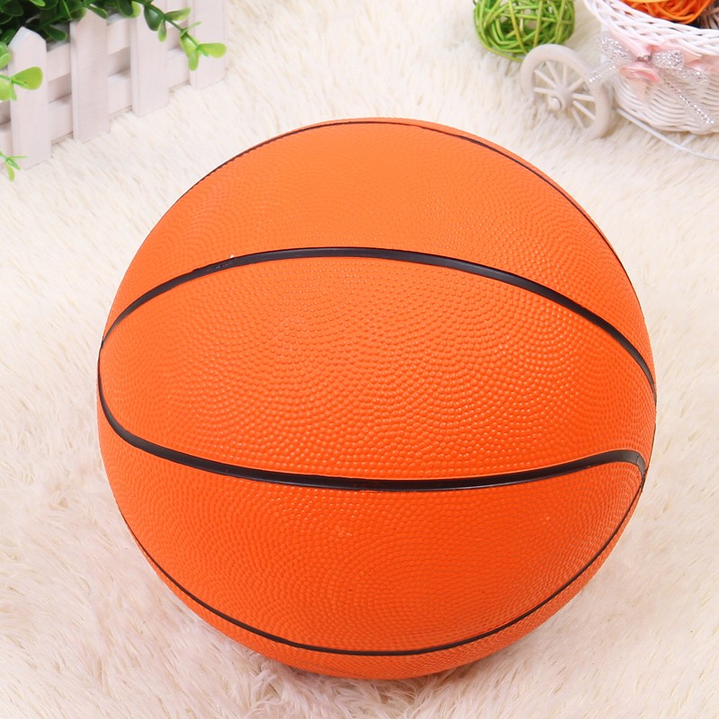 7号篮球 橘色橡胶篮球比赛训练篮球 工厂直销详情图4