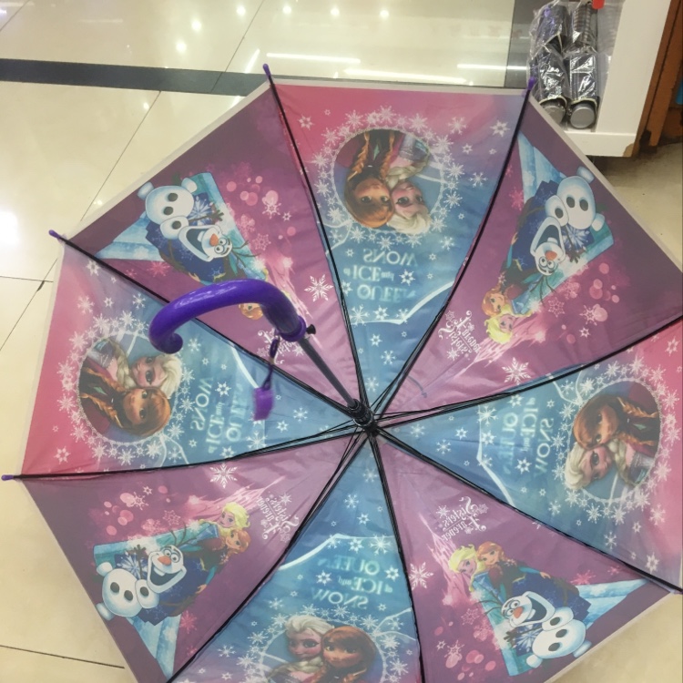 50公分卡通波罗雨伞，p0E雨伞细节图