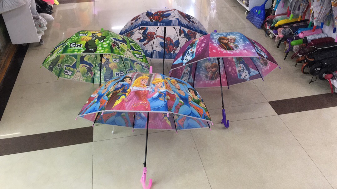 50公分卡通波罗雨伞，p0E雨伞