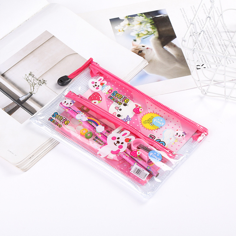 A5 double pencil case gift stationery set thumbnail