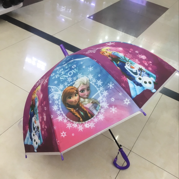 50公分卡通波罗雨伞，p0E雨伞产品图