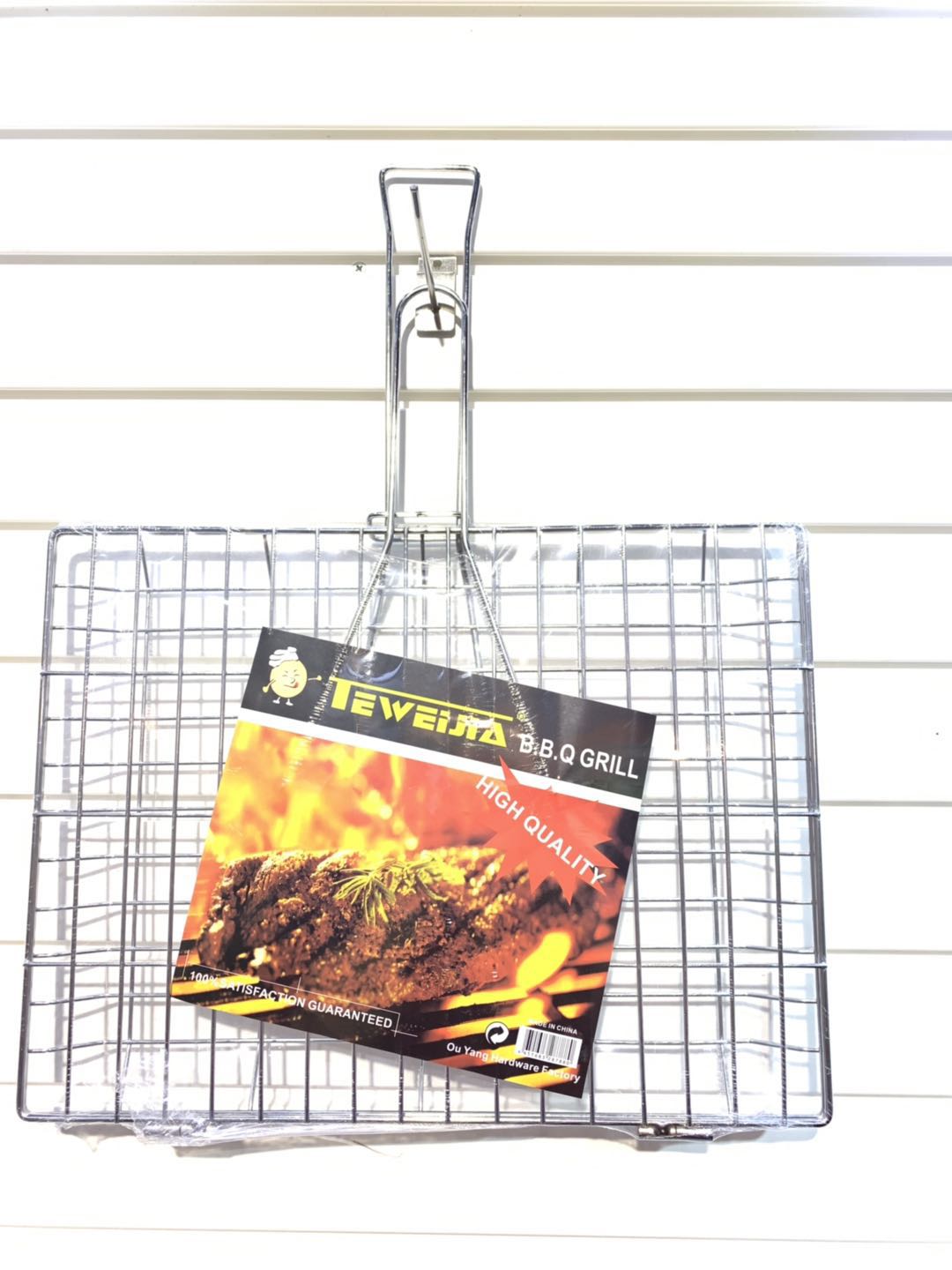 W201D Single-handle chicken clip barbecue net thumbnail
