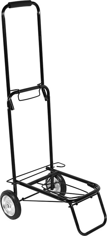 方便折叠铁轮铁架可家用超市用的拉货车