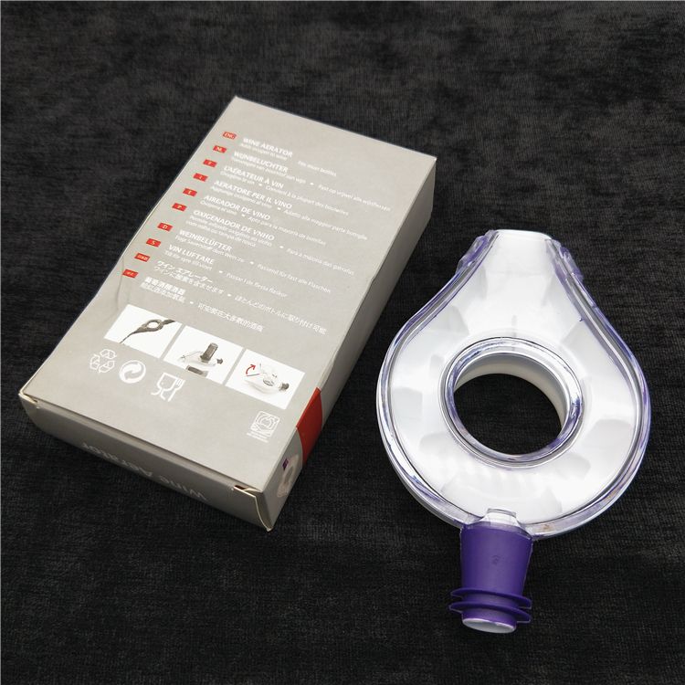 New wine decanter Petal shaped wine filter divider Whistle shaped quick decanter details Picture