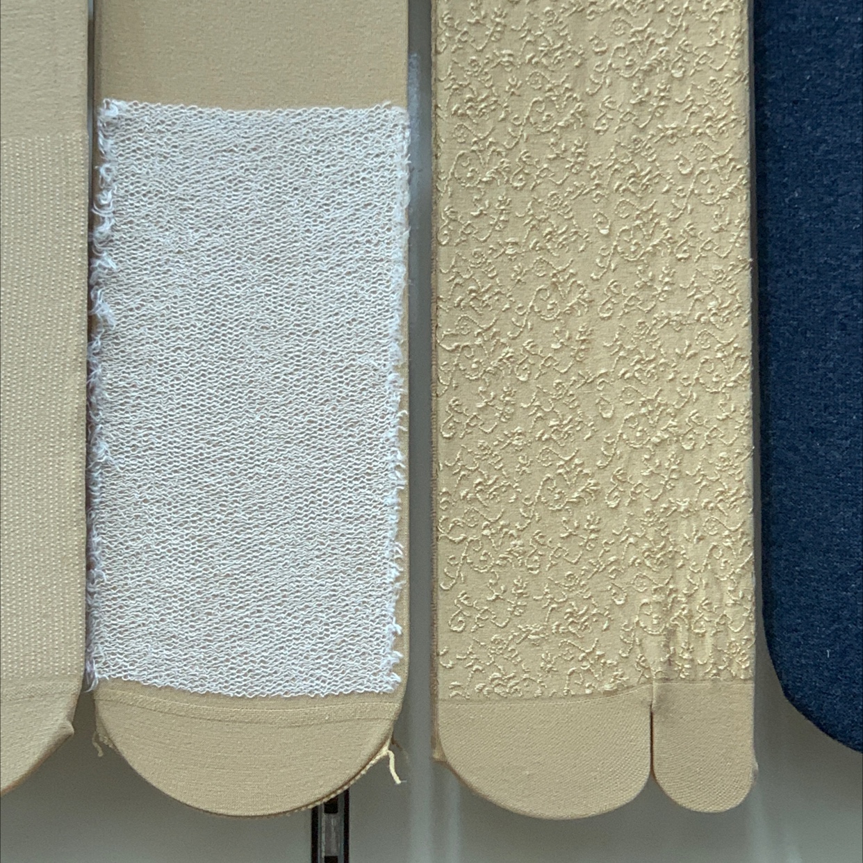 Nylon Flower Bare Mouth Cotton Sole