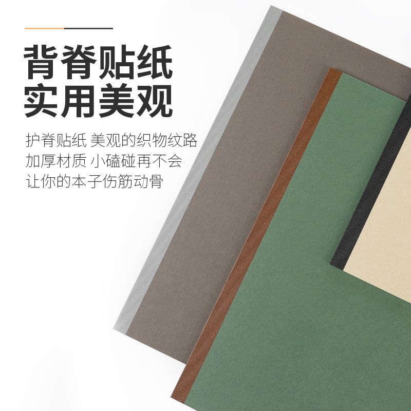 KOKUYO Guoyu NBSA540 horizontal line one-meter new pure wireless bound book, A5/40 pages, five-color mixed binding Application Scenario