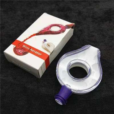 New wine decanter Petal shaped wine filter divider Whistle shaped quick decanter thumbnail