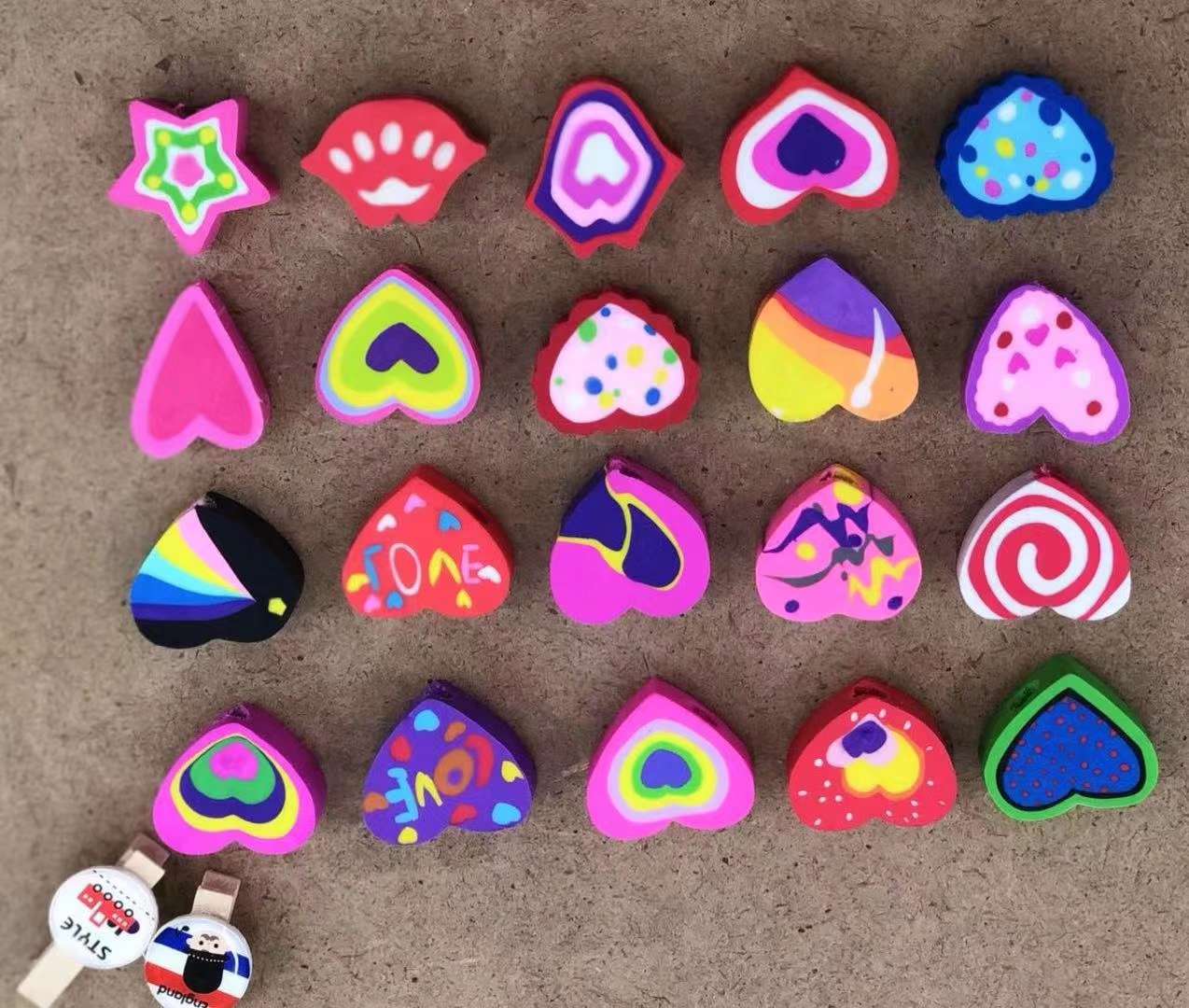 Multicolor eraser 18 thumbnail
