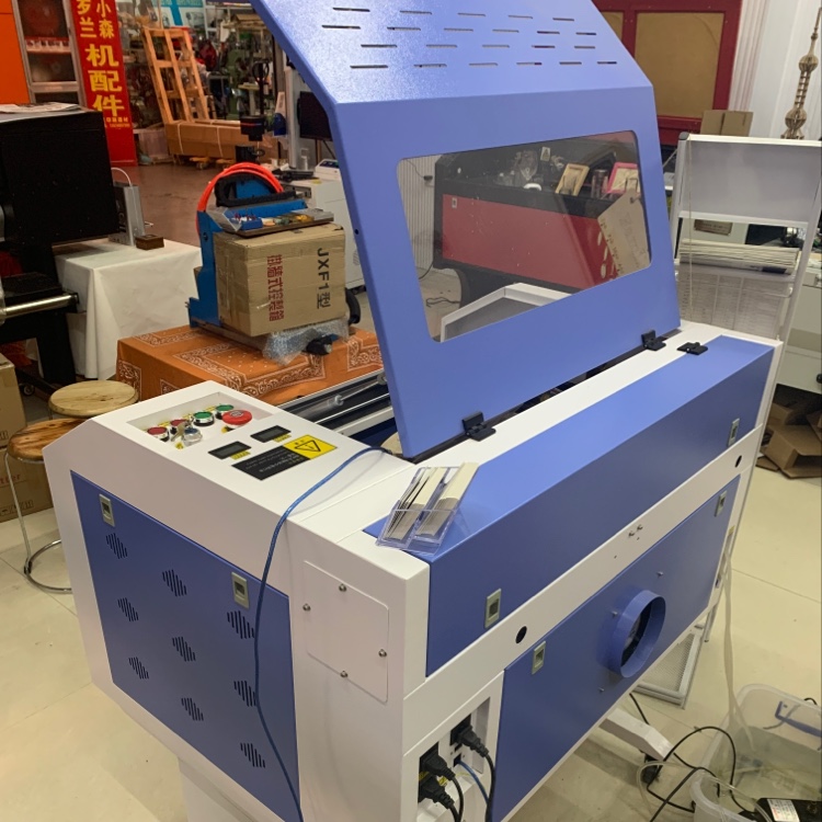 50w small laser engraving and cutting machine, 640 engraving machine, wood engraving machine, acrylic cutting machine Item Picture