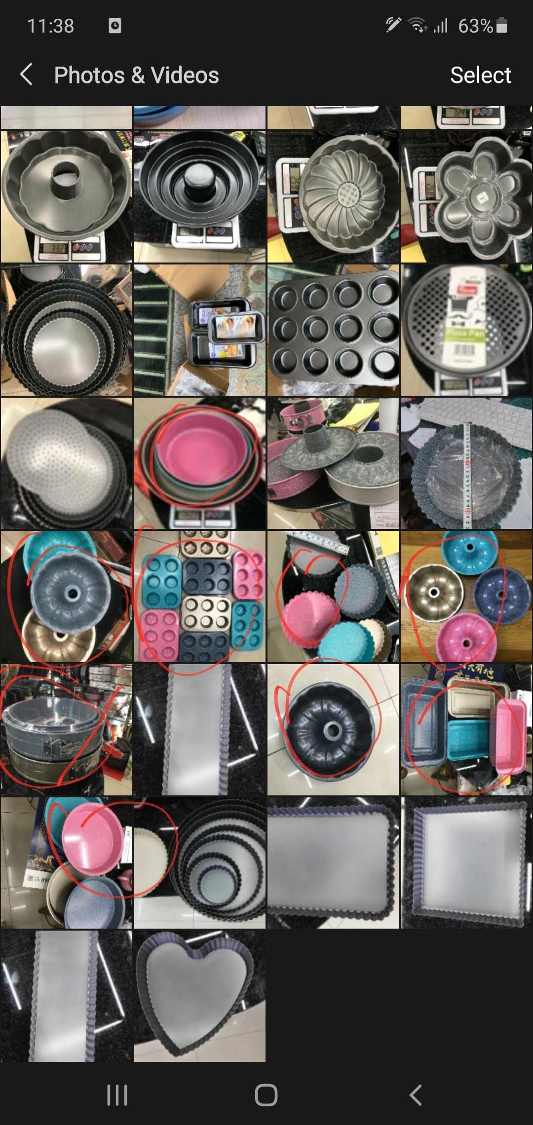 6 Hole Round, Marble Coating Specification drawing