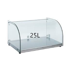 RTZ-25L/GF-56 خزائن زجاجية مقوسة عند الخزانات التجارية لعرض الأغذية المنضدية على الطاولات التجارية للخزانات العرض في الجو المحيط Specification image