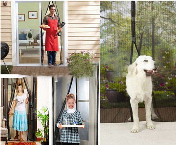 Magic Mesh TV door curtain