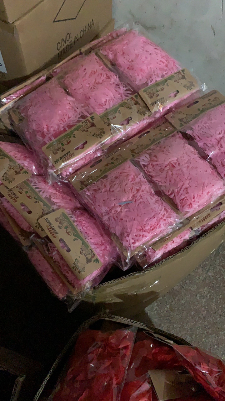 纸质填充物，各类颜色搭配