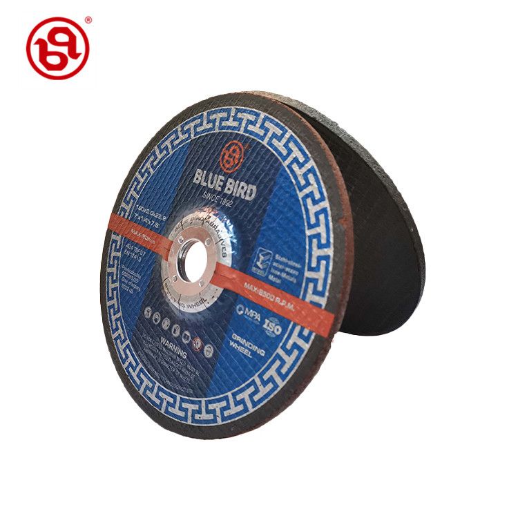 GRINDING WHEEL blue bird GRINDING WHEEL GRINDING WHEEL GRINDING WHEEL 180×6×22.2 7-inch double-mesh double-paper, German quality thumbnail