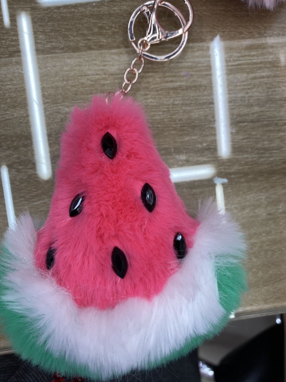 挂件西瓜造型钥匙扣