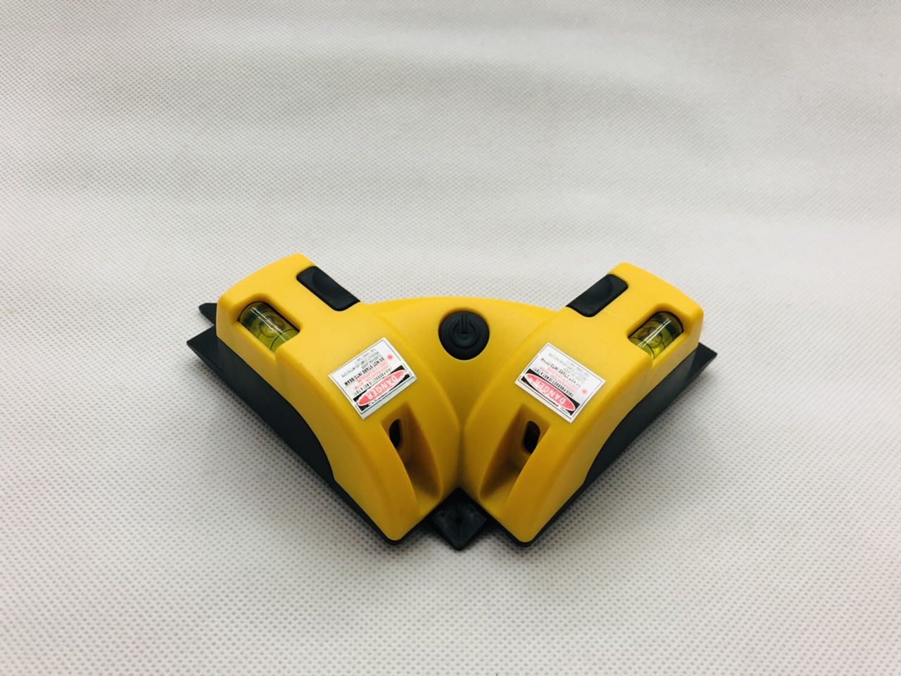 Laser level cross diagonally