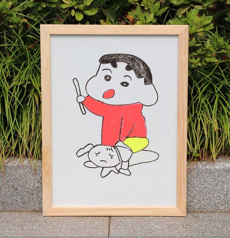 30*40cm双面磁性小黑板 白板店铺壁挂式广告写字板儿童教学绘画板
