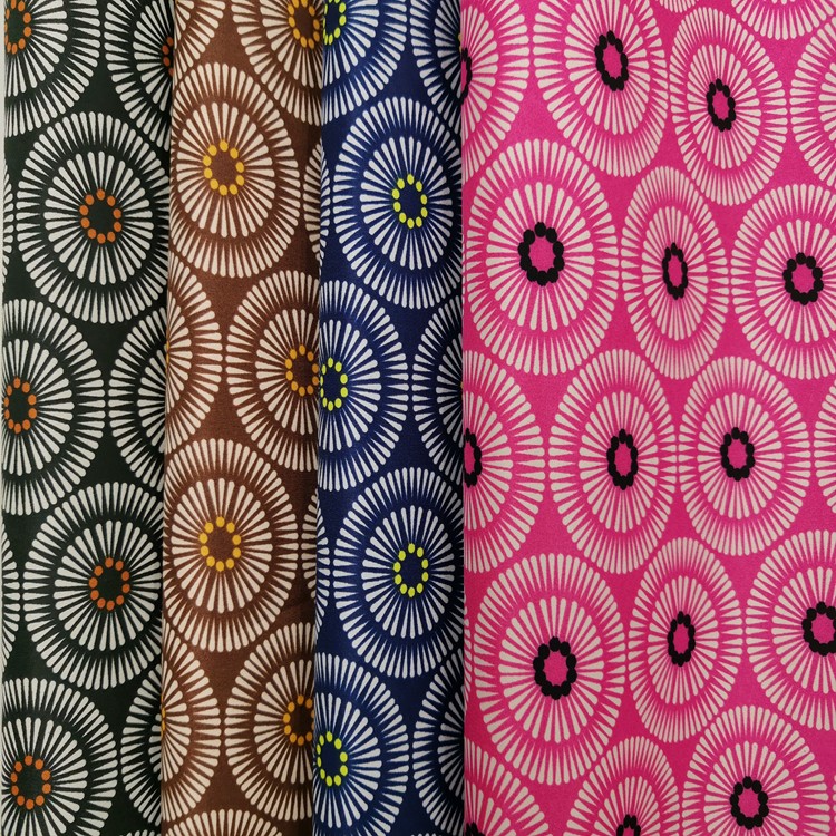 Peach skin fleece printed 021 cosmetic bag and handbag materials in abundant stock, factory direct sales detail image 1
