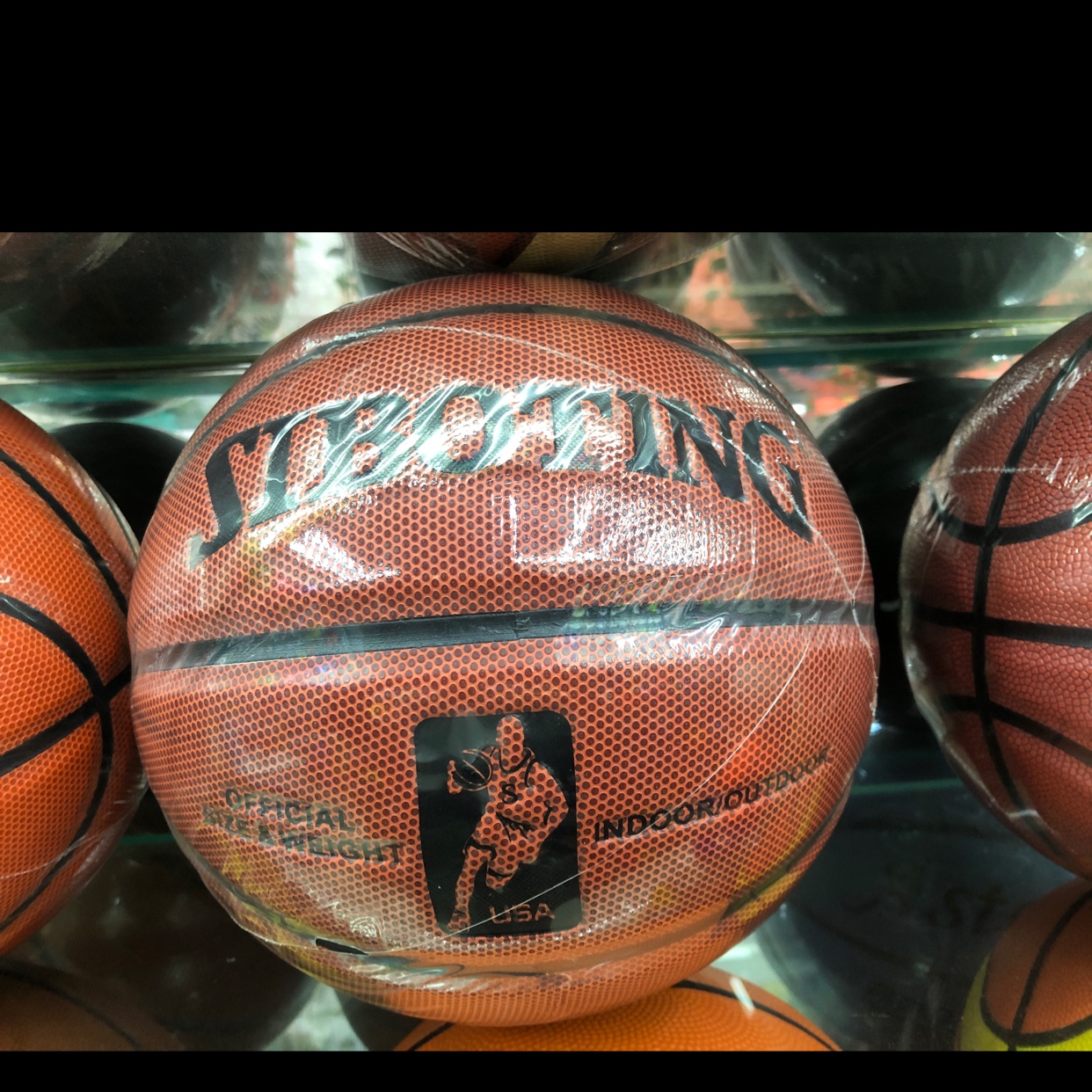 No. 7 PU veneered basketball game ball Specification image