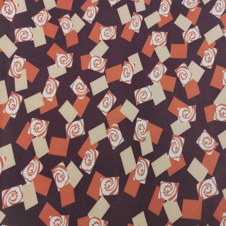Peach skin velvet printed 020 bags and cosmetic bags material factory direct sales, minimum order quantity one piece detail image 8