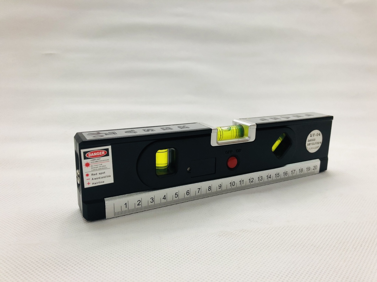 厂家直销五金工具工程测绘仪器激光水平仪LV04带灯图