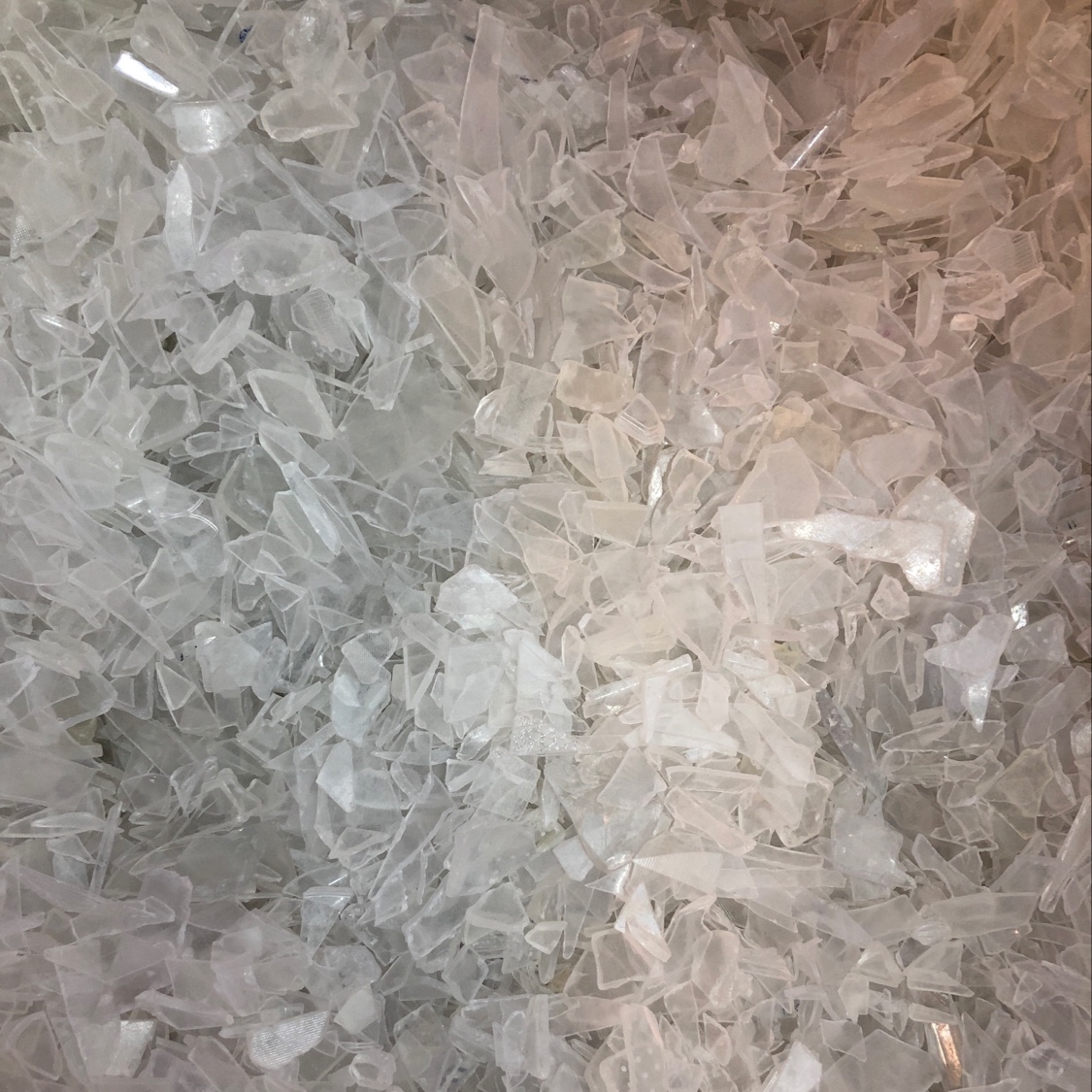 特级粉碎料透苯