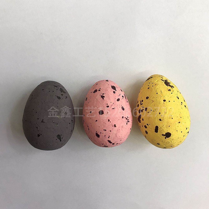 复活节彩蛋泡沫仿真鸡蛋鸟蛋鸽子蛋鹌鹑蛋手工DIY彩绘蛋拍摄道具详情图1