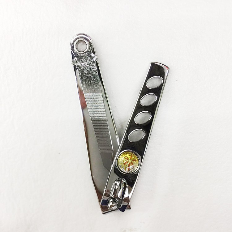 Strong Person stainless steel nail clippers, nail cutters, premium large-sized QR618T nail clippers, 12 pieces in a box detail image 1