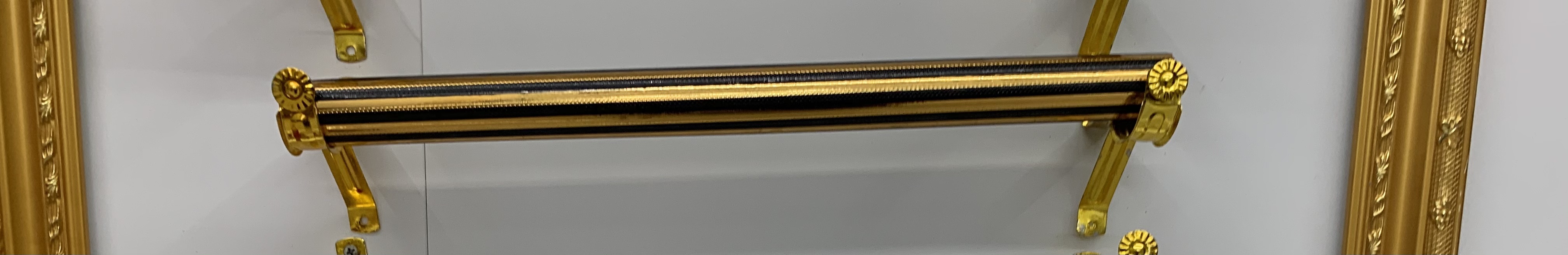 Roman pole curtain track 47