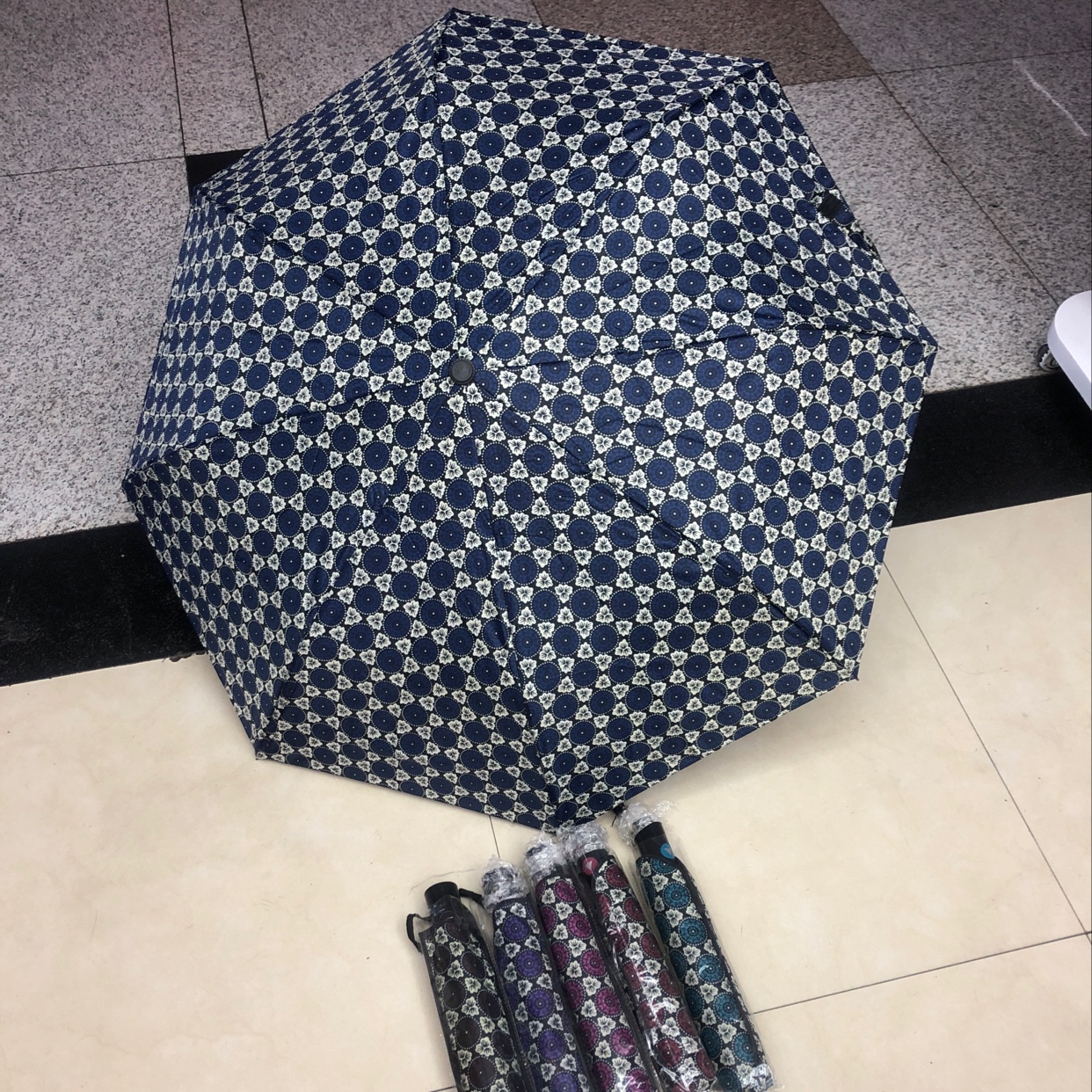 Semi-automatic flower umbrellas, sun umbrellas, wholesale umbrellas, gift umbrellas, custom-made umbrellas pic 3