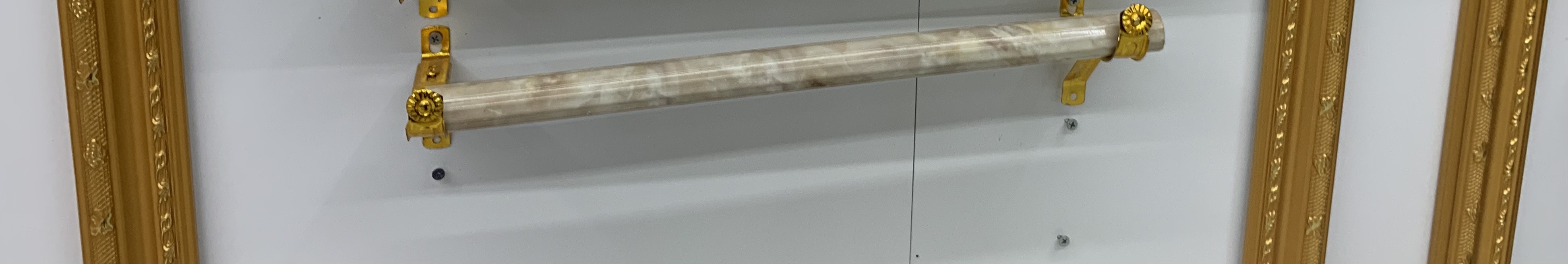 Roman pole curtain track 21