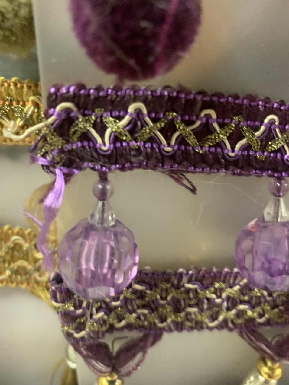 新款厂家直销可零售批发窗帘配件花边-18图