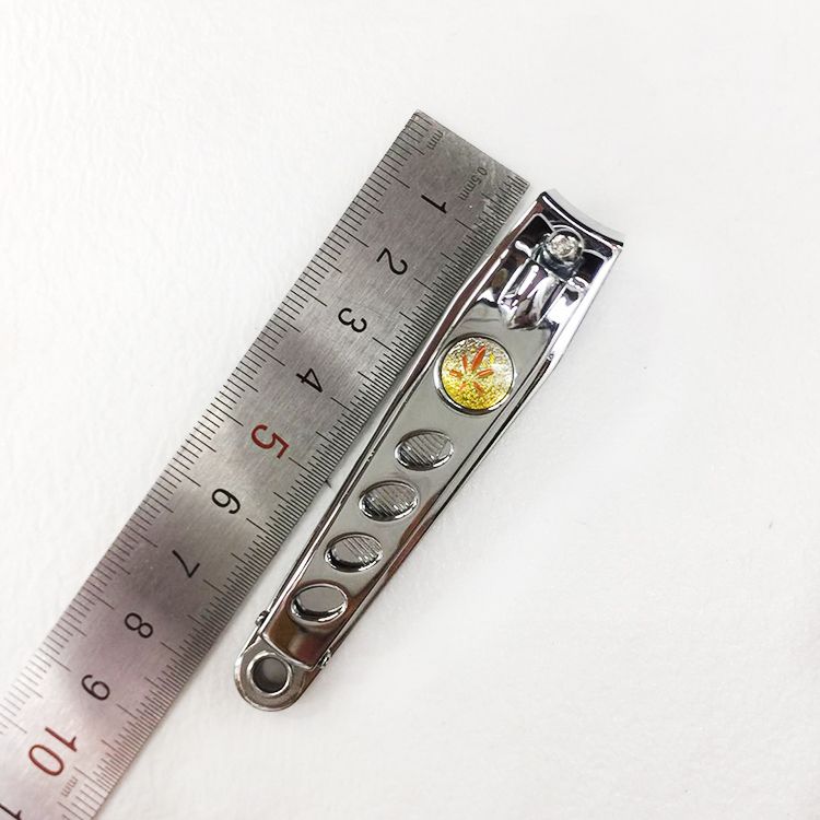 Strong Person stainless steel nail clippers, nail cutters, premium large-sized QR618T nail clippers, 12 pieces in a box Specification image
