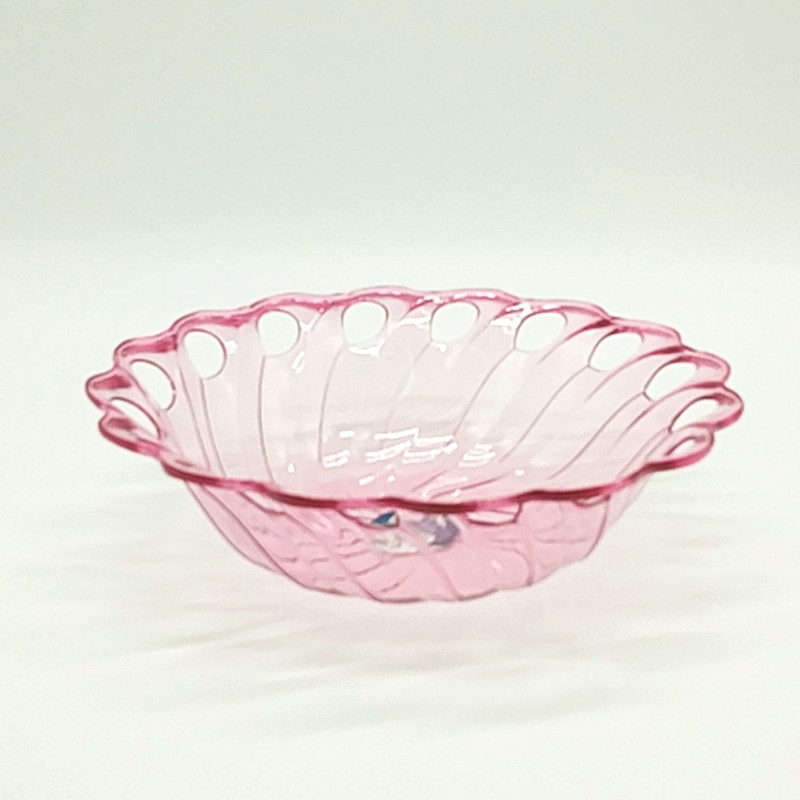 702 Transparent fruit tray Fruit basket Fruit bowl Dessert tray fruit basket
