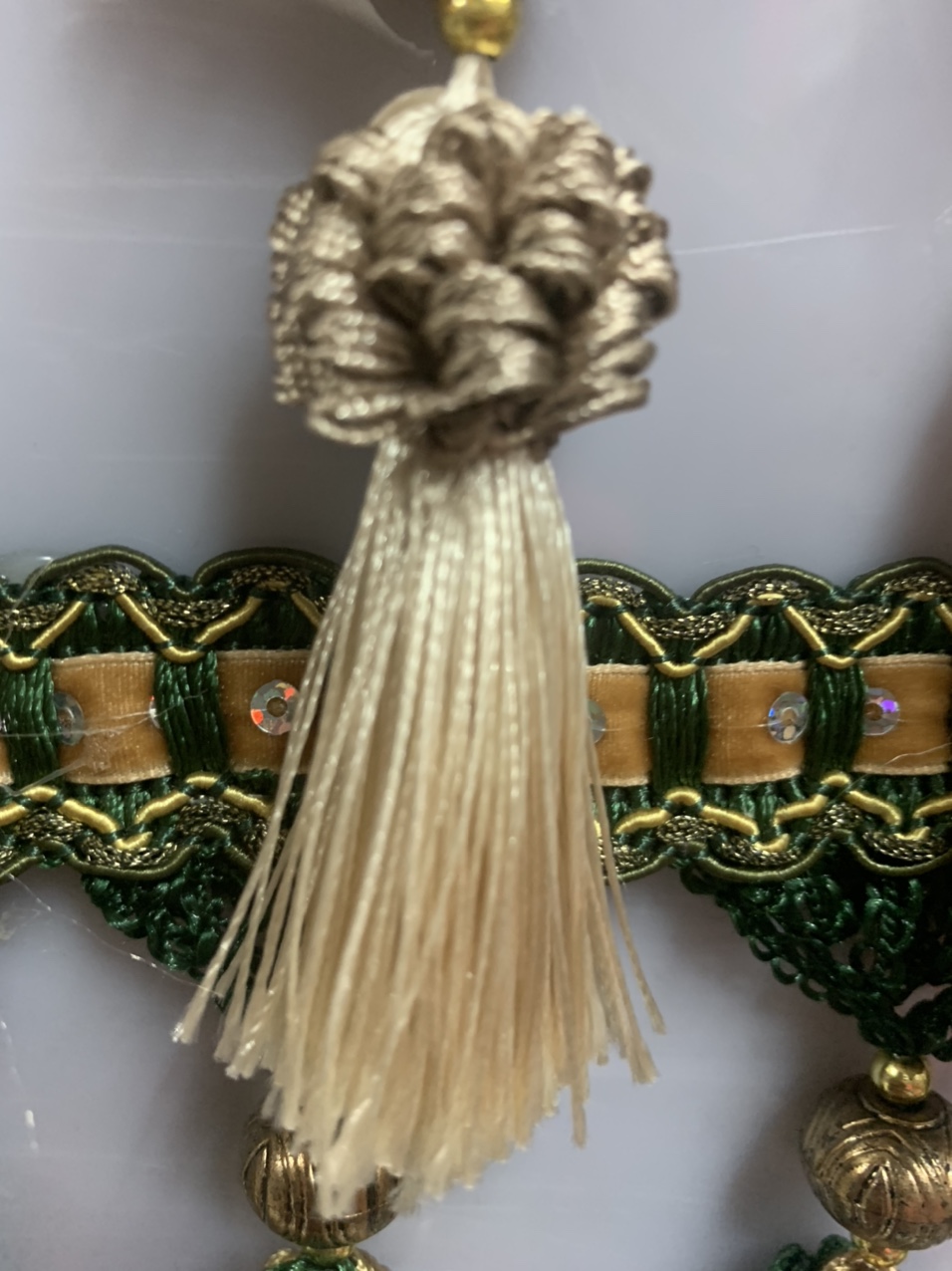 新款厂家直销可零售批发窗帘配件花边--9