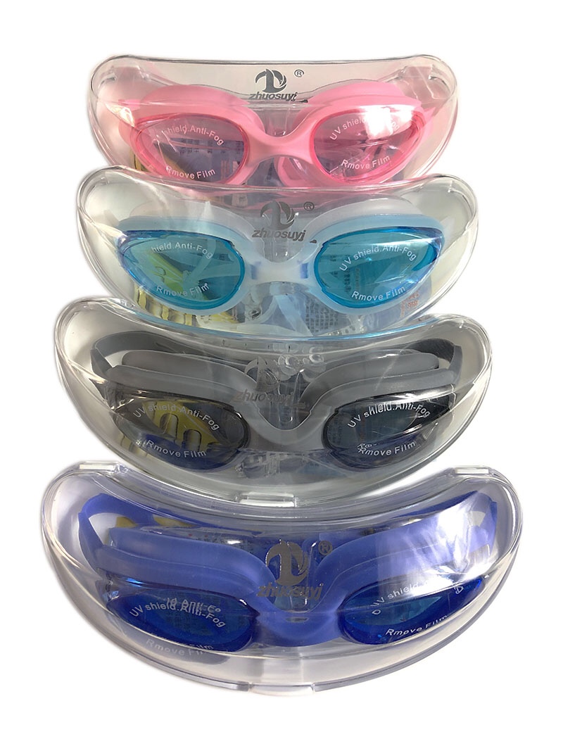 Zhuo - speed manufacturers direct silicone anti - fog swimming glasses full figure