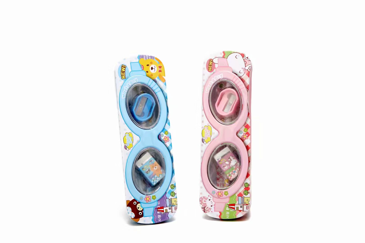 创意小学生文具套装 儿童学习文具盒 卡通铁盒六一礼品 奖品批