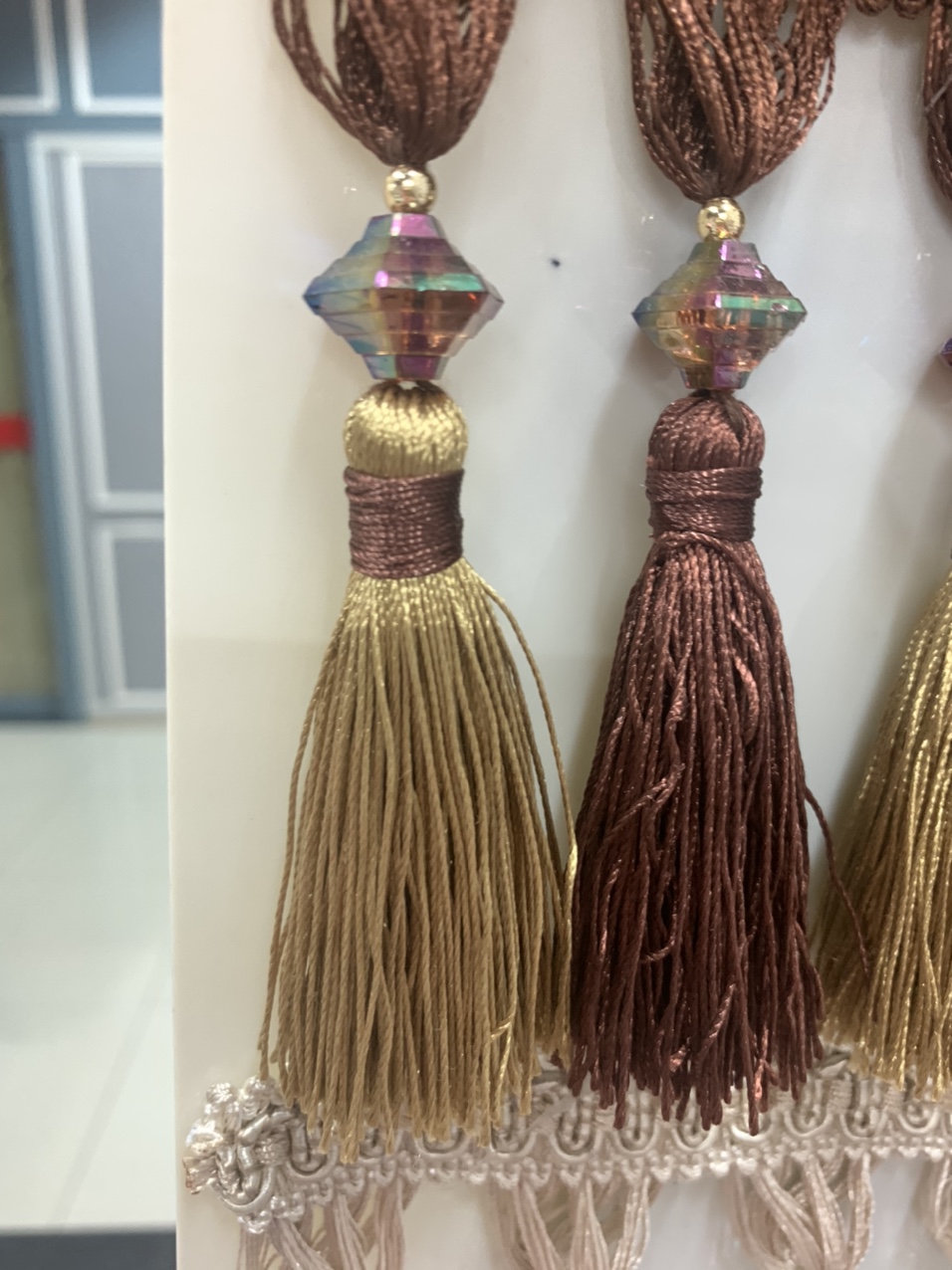 Nuevo estilo venta directa de fábrica disponible al por menor y al por mayor accesorios de cortina lace-11