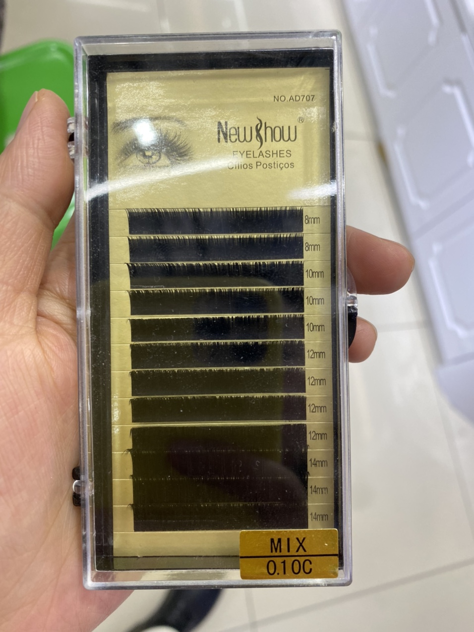 AD707NEW SHOW嫁接睫毛立体假睫毛棉线梗手工假睫毛