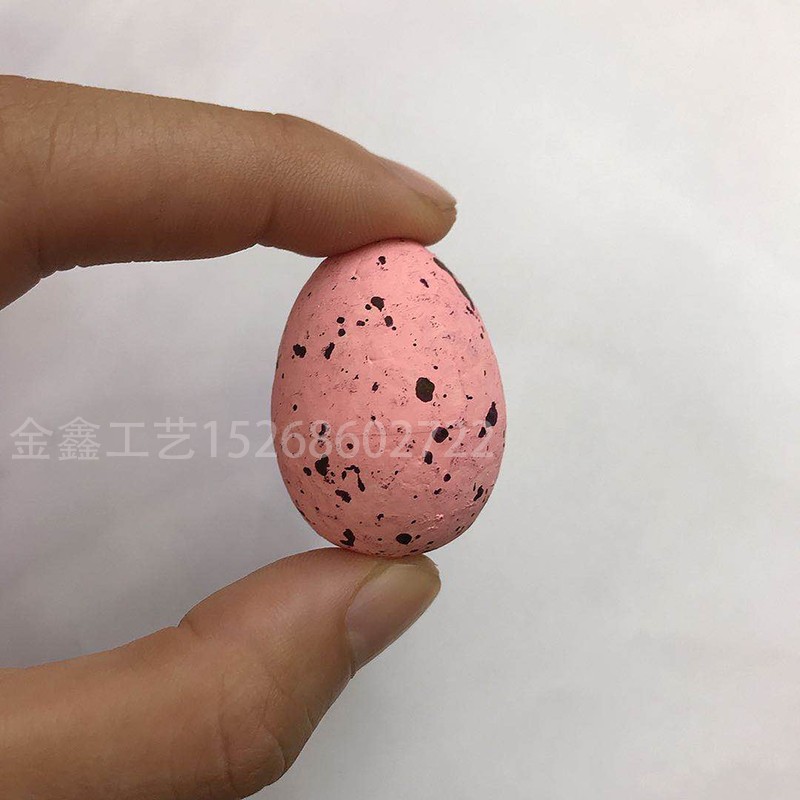 复活节彩蛋泡沫仿真鸡蛋鸟蛋鸽子蛋鹌鹑蛋手工DIY彩绘蛋拍摄道具详情图2