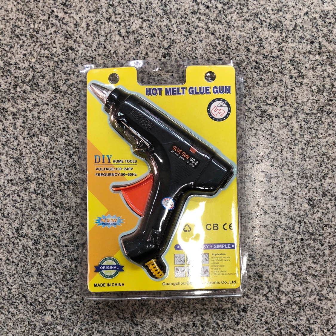 Black 100W mini glue gun thumbnail