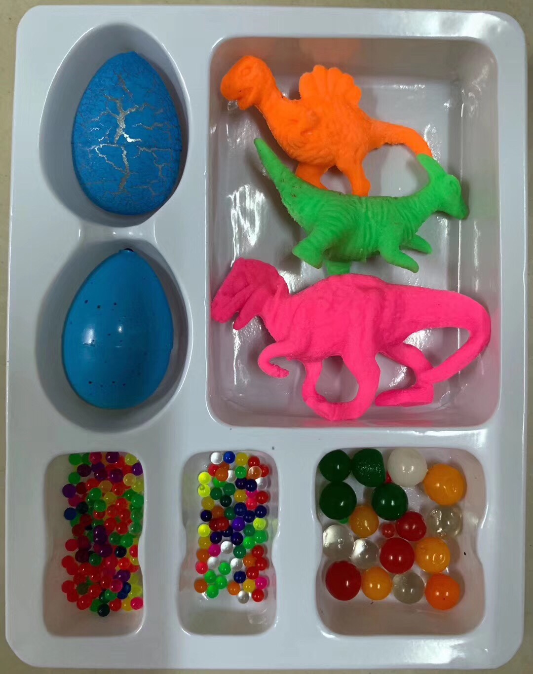 恐龙蛋 泡水变大 膨胀蛋 海绵宝宝 水宝宝 泡水恐龙 2002恐龙蛋套装详情图2
