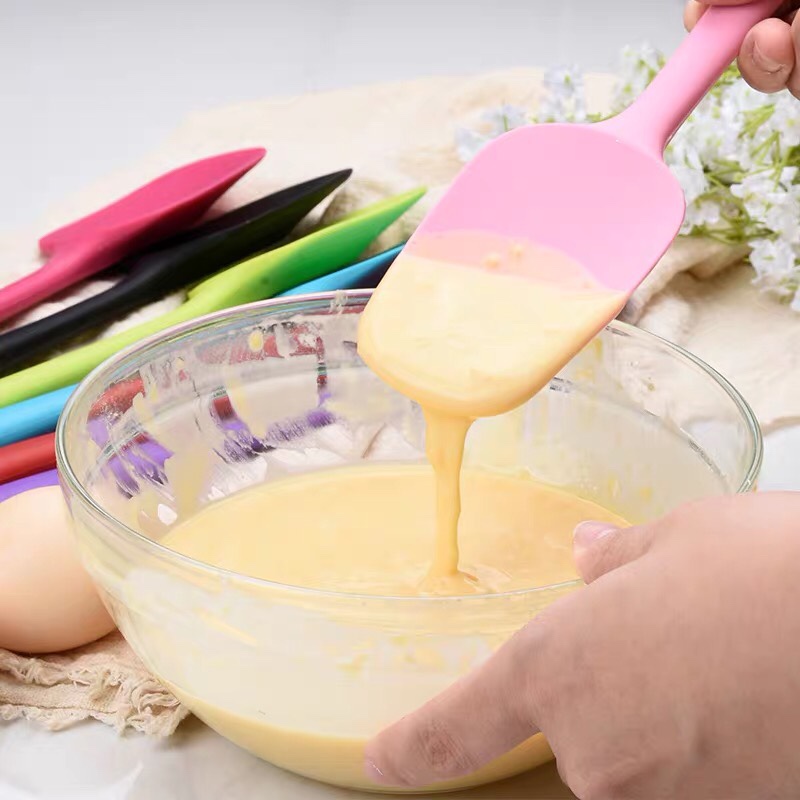 烘焙工具一体硅胶刮铲 搅拌刀 食品级耐高温