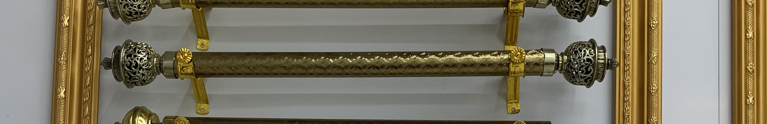Roman pole curtain track 5