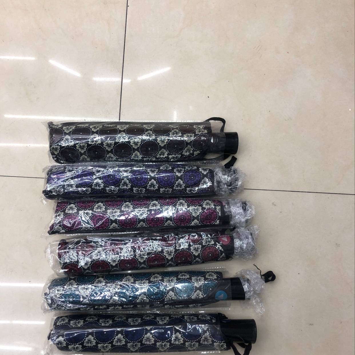 Semi-automatic flower umbrellas, sun umbrellas, wholesale umbrellas, gift umbrellas, custom-made umbrellas pic 2