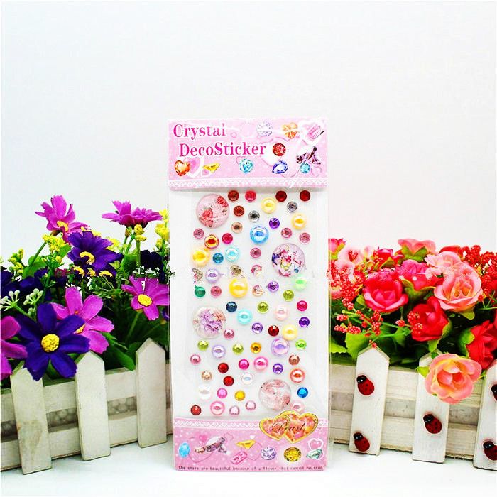 Wholesale of new special-shaped cartoon diamond stickers, acrylic decorative diamond stickers, hanging boards and car stickers full figure