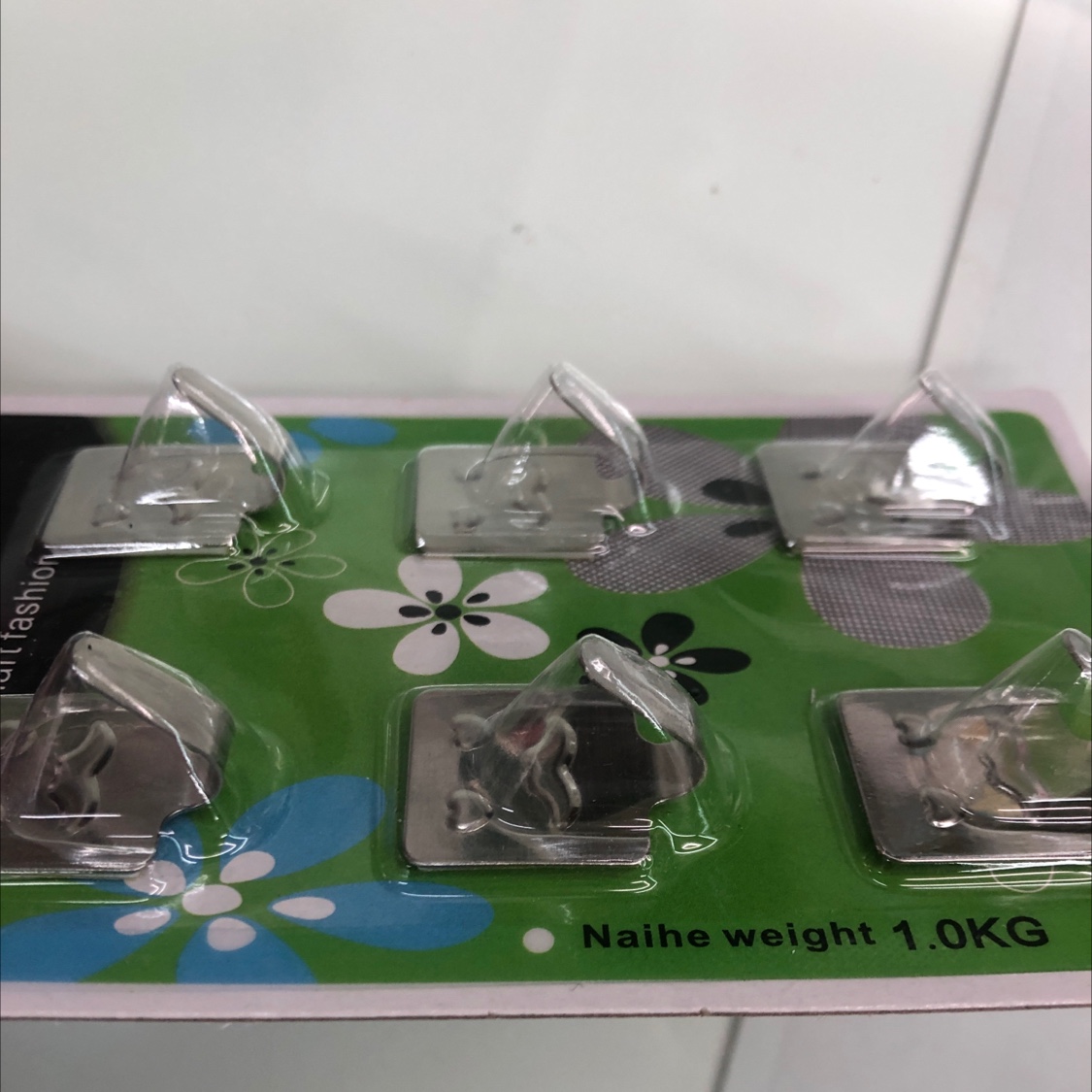 方形笑脸衣钩6pc细节图