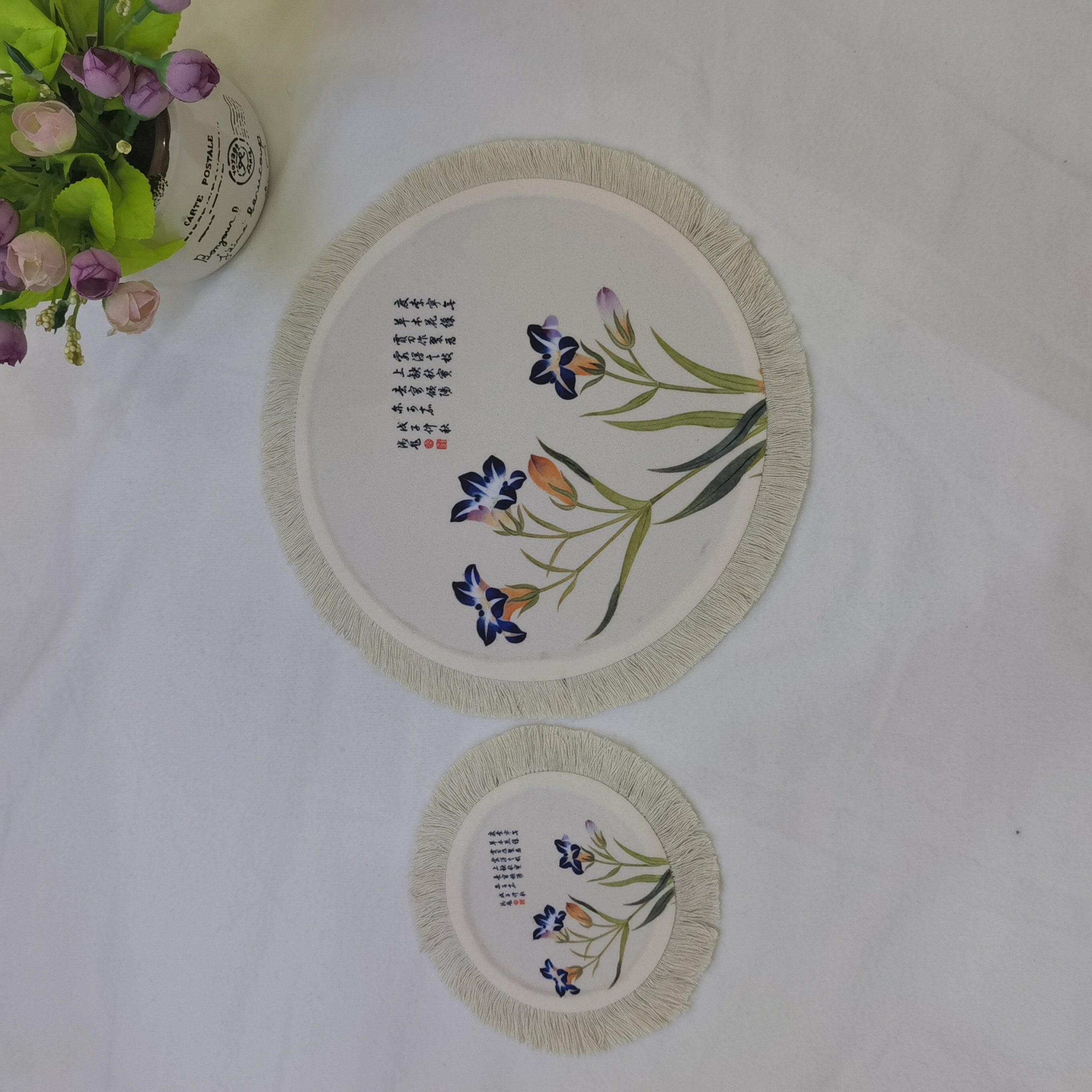 个性创意波斯鼠标垫地毯鼠标垫圆形地毯鼠标垫流苏鼠标垫详情图2